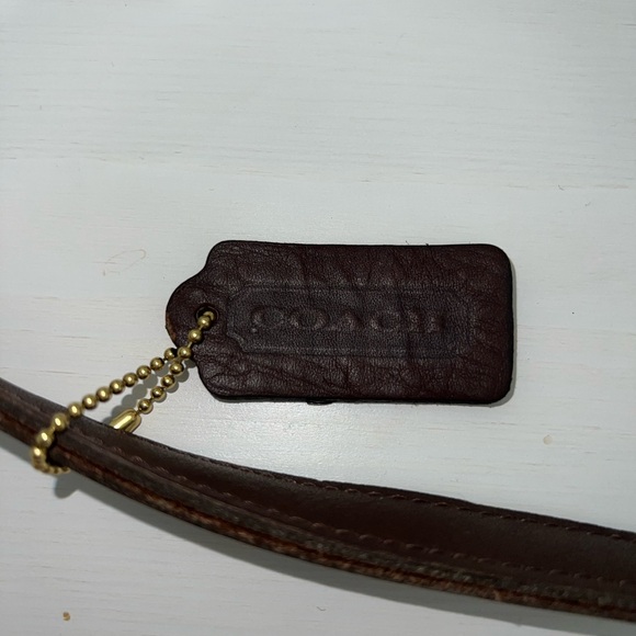 Coach Vintage Brown Small Sidepack, style number 9978 - Picture 5 of 9